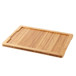 Basalt Bamboo Platter Base Suit Rectangular Plate 195x340mm