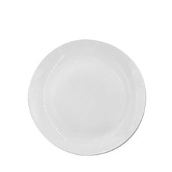 1216207 - Basics Coupe Plate White 227mm