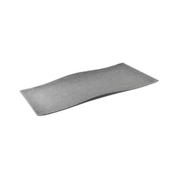 Infuse Melamine Grey Rectangle Platter 620mm