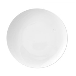 1217200 - Vital Flat Coupe Plate White 180mm