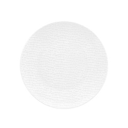 Ripple Coupe Plate White 250mm