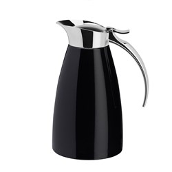 Insulated Jug Black Stainless Steel 600ml