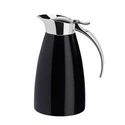 Insulated Jug Black Stainless Steel 1.3L