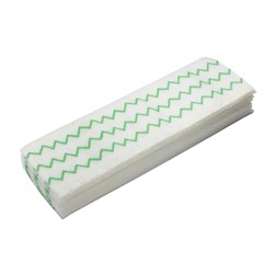 Microfibre Mop Pad Disposable Green