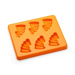 Silicone Food Mould & Lid Carrots 6 Portions