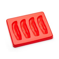 Silicone Food Mould & Lid Fish Fillets 4 Portions