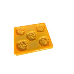 Silicone Food Mould & Lid Pasta 5 Portions