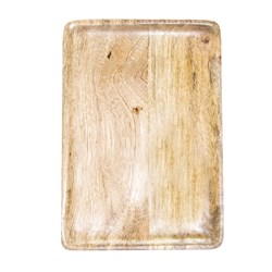 Mangowood Serving Board Rectangle Natural 350mm