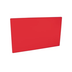 Cutting Board Polyethylene Red 380x510x13mm