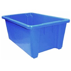 Crate No.10 Blue 52L 645x418x270mm