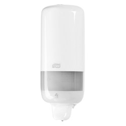 Elevation Plastic Liquid Soap Dispenser White 112x114x291mm