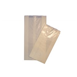 Paper Glassine Satchel Hot Dog Bag No. 2 243x115x51mm