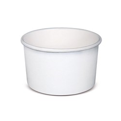 Paper Tub/ Bowl White 148ml
