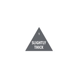 Label Triangle Slightly Thick Grey 30Mm Removable 500/Roll