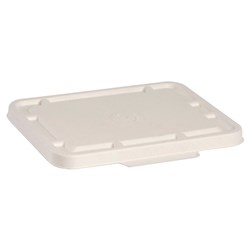 Biocane Takeaway Container Lid White Suits 770/910ml