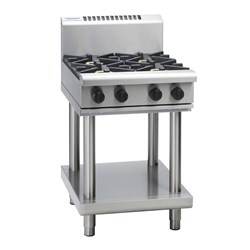 Waldorf Cooktop 4 Burner With Stand Gas 600mm RN8400G-LS