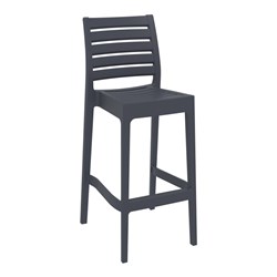 Ares Bar Stool 75 Anthracite 750mm