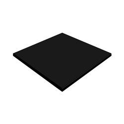 Black Tabletop Square 700mm