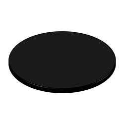 Black Tabletop Round 800mm