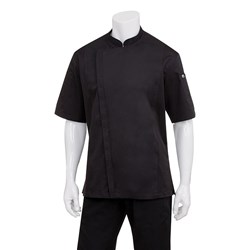 5460232 - Springfield Mens Chef Jacket Black Small