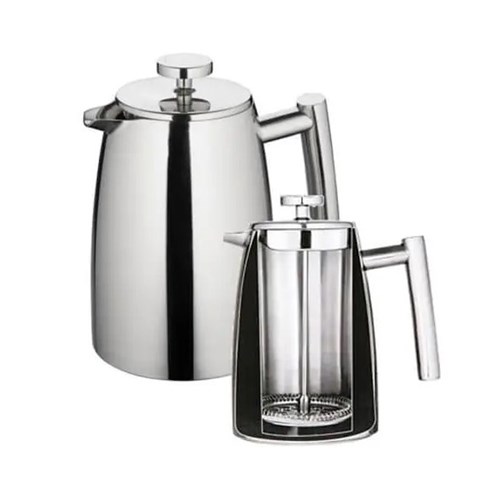 Modena 2 Cup Coffee Plunger Stainless Steel 350ml