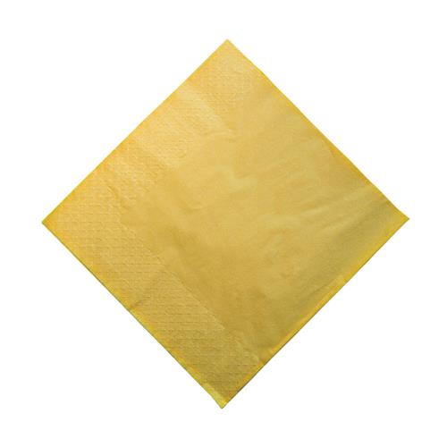 3447702 - 2 Ply Dinner Napkin Gold Yellow 400mm