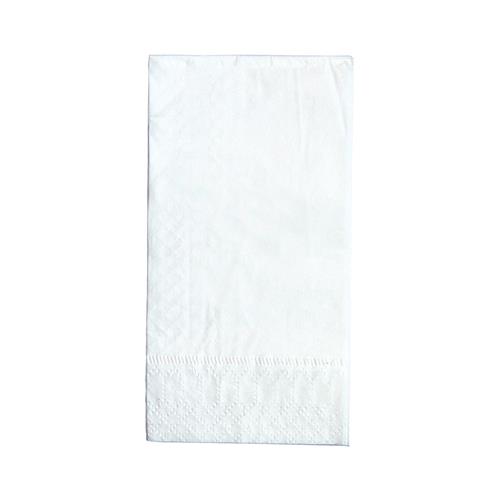Lunch Napkins 1/8 Fold White 300mm