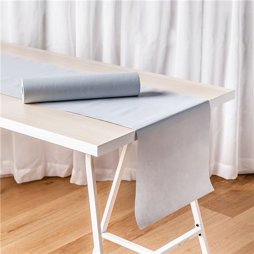 Lisah Paper Table Runner/ Placemat Grey 400mmx24m