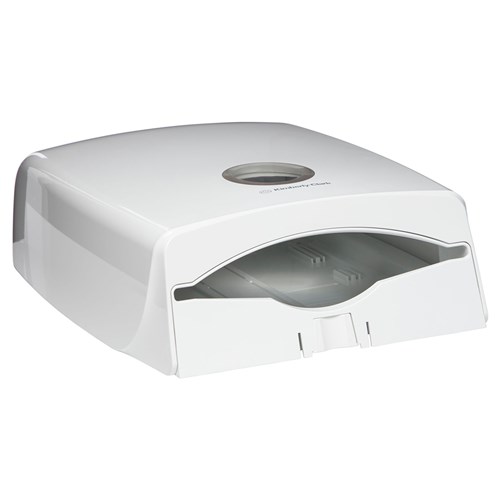 3697274_Aquarius Plastic Multifold Hand Towel Dispenser White 294x120x451mm
