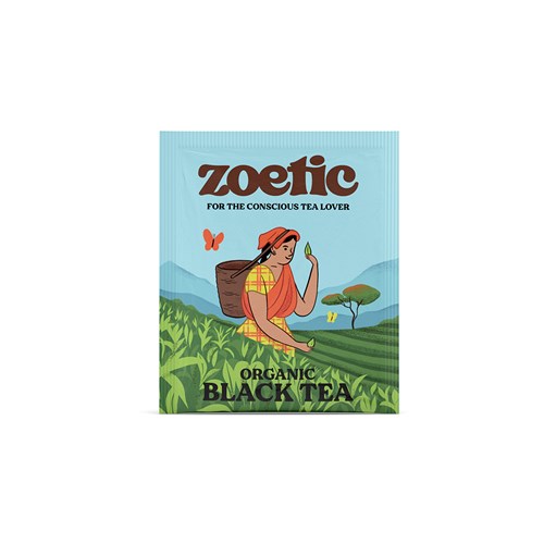 ZOETIC BLACK TEA ENVELOPE TEA BAGS