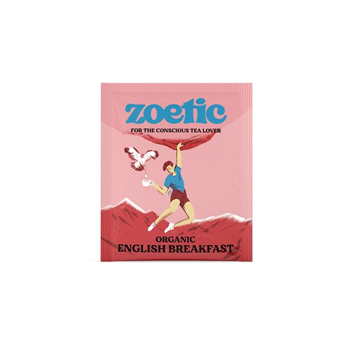 ZOETIC ENGLISH BREAKFAST ENVELOPE TEA BAGS