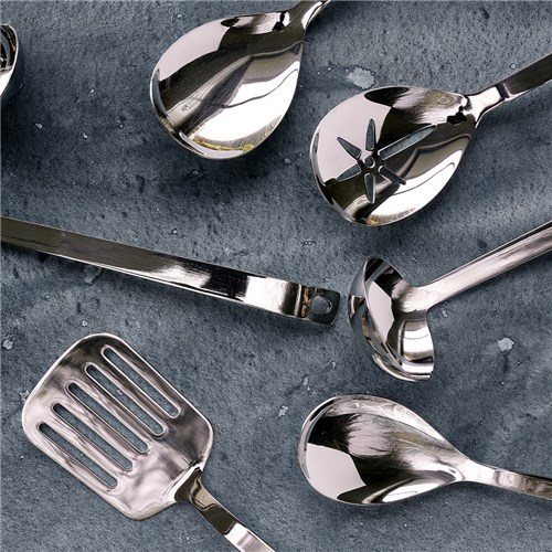 Buffet Salad Serving Spoon Stainless Steel 300mm