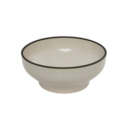 1076366 - MOD ROUND BOWL 182MM 942ML DUSTED WHT