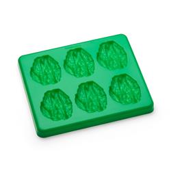 Silicone Food Mould & Lid Spinach 6 Portions