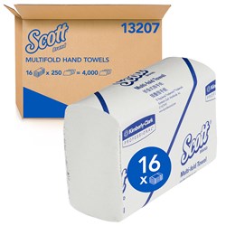 Multifold Paper Hand Towel White 250/Sheets 3620332