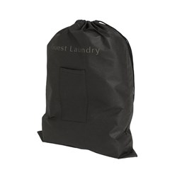 5247025 - Guest Laundry Bag Drawstring Black 450mm