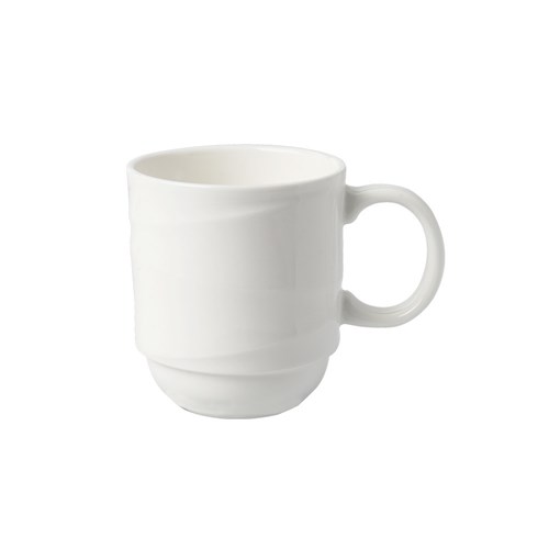 Maxadura Resonate Coffee Mug Stackable White 350ml