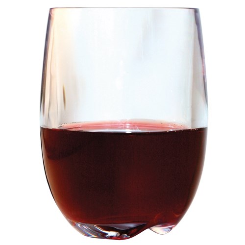 Osteria Chardonnay Glass Polycarbonate Stemless 384ml