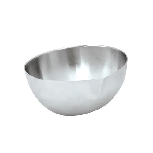 Stainless Steel Oval Condiment Bowl 60mm