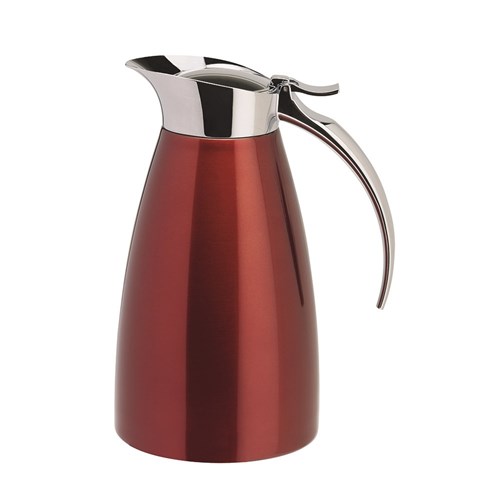 Stainless Steel Vacuum Insulated Jug Red 600ml