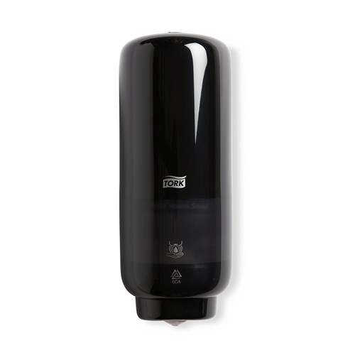 Elevation Plastic Touch-Free Foaming Soap Dispenser Black 116x130x278mm