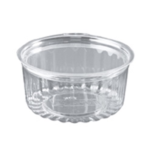 Sho Bowl Container & Flat Lid Plastic 375ml